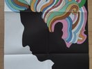 CANADA  NM- BOB DYLAN Greatest Hits MILTON GLASER POSTER 1976 LP FOLK SHRINK