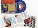 MARVIN GAYE PRINCE OF SOUL USPS VINYL PORTFOLIO 45rpm LE Blue Vinyl + 16 Stamps