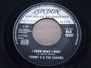 TOMMY G & THE CHARMS   I Know What I Want   MINT   LONDON HLB 10107   Soul Funk