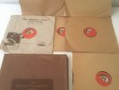 Old 78 classic records Beethoven Sonata by Arthur Schnabel 6 in Album
