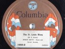 Blues 78 BESSIE SMITH The St. Louis Blues COLUMBIA 14064-D HEAR 1313