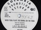 Jazz 78 LES ELGART When Yuba Plays The Rumba... COLUMBIA V+ vinyl wlp HEAR 1483