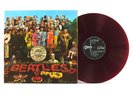 THE BEATLES 0P-8163 / RARE 1967 original JAPAN ONLY RED VINYL w/ Original insert
