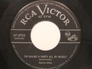 Charline Arthur - 45 - I'M Having A Party All By Myself / Waltzing On Rca Vict