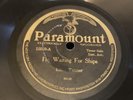 Paramount 78 RPM Elmo Tanner - I’m Waiting For Ships 12569 V+ Race Series