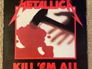 Metallica Kill 'Em All Record Vinyl Elektra 60766-1 Am I Evil? Blitzkrieg CANADA