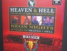 HEAVEN & HELL, Neon Nights Live At Wacken, RARE Coloured Vinyl Double LP, NEU