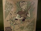 Asian man music for Asian man people LP Blue Vinyl Rock Punk Compilation VG+