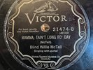 78 Rpm Blues, Blind Willie McTell  'Mama, Tain't Long Fo' Day' USA Victor Orig