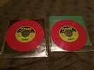 The Damned Don't Cry Wolf 7 inch singles x 2 Pink Vinyl STIFF BUY 24