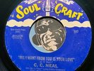C.C. NEAL Modern Soul Funk 45 All I Want From You Is Your Love b/w O.J. M-