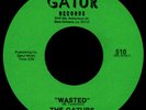 THE GATURS Gator Bait / Wasted 45 Gatur Rare 1971 New Orleans Funk M-