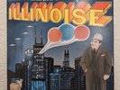 Sufjan Stevens - Illinois Vinyl 2005 First Press Balloon Over Superman Sticker
