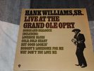 Hank Williams,sr live at the grand old opry