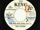 Funk R&B 45 - King Coleman - The Boo Boo Song - King