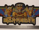 IRON MAIDEN POWERSLAVE OFFICIAL BACK PATCH 34 CM