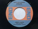 Lenny Curtis”Nothing Can Help You Now”/“Who You Gonna Run To” Northern Soul 45