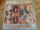 Tigertailz- Young And Crazy Fully Signed Lp. Glam Metal