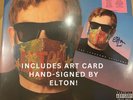 ELTON JOHN THE LOCKDOWN SESSIONS VINYL WITH PRINT SIGNED BY ELTON  1ST PRESSING