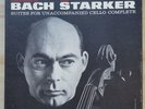 BACH STARKER /Janos Starker  UNACCOMPANIED CELLO 1965 MERCURY 3LP Box