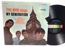 THE WHO Sings My Generation 1967 1st Pressing DECCA DL74664 NEAR MINT VINYL