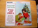 PAUL AND PAULA   HOLIDAY FOR TEENS    1963 STEREO   RECORD VG+   COVER N M