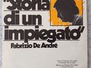 Fabrizio De André ‎Storia Di Un Impiegato 1973 LP 33  Vinile Eccellente