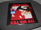 Metallica Kill ‘Em All Walmart Exclusive Fire Engine Red Vinyl LP Sealed New