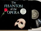 PHANTOM OF THE OPERA 1987 Cast Recording Soundtrack 2-LP (Michael Crawford) EX-