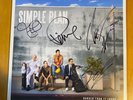 Simple Plan HARDER THAN IT LOOKS YELLOW TRANSLUCENT VINYL LP Signed Cover LE 400