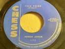 DETROIT JUNIOR-CHESS 1772-TOO POOR/YOU MEAN EVERYTHING TO ME=CHICAGO BLUES 45
