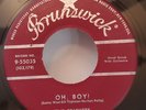 Crickets   OH, BOY  / NOT FADE AWAY (BUDDY HOLLY 45) #55035 PLAYS VG+ TO VG++