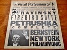 Stravinsky / Bernstein  Firebird Suite / Petrushka (Complete)  1985 CBS Vinyl