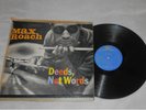 Max Roach Deeds, Not Words Riverside 12-280 VG+ MONO Lp