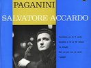 ACCARDO Violin PAGANINI Le Streghe Sonatina 12 Variations I Palpiti RCA 430355