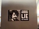 Charles Manson Lie Vinyl-Test Pressing-Awareness Records 11/15