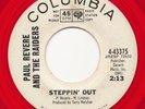 Garage 45 - PAUL REVERE & RAIDERS - Steppin’ Out - COLUMBIA  60s Rock Red Wax