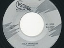 1950s 45 - JOE JOHNSON - Gila Monster / Cool Love - CASCADE  Halloween Rocker
