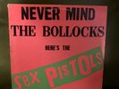 SEX PISTOLS - NEVER MIND THE BOLLOCKS VINYL LP SUBMISSION STICKER OG 1977 VG+