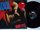 BILLY IDOL Rebel Yell CHRYSALIS LP VG++ SHRINK w/hype sticker 1st press 1A