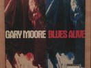 Gary Moore – Blues Alive-1993 -FIRST UK  PRESS- VIRGIN  LAB WITH Poster