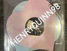 lover live from paris pink & blue heart shaped vinyl - taylor swift