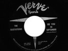White Up-Tempo Doo Wop - THE QUOTATIONS - See You In September