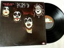 KISS Debut LP Vinyl NB9001 W/ KISSING TIME Hype Sticker 1974 Ace Aucoin Gene EXC