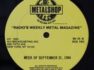 “Metalshop” LP Week Of September 21, 1984   MS 34 B/D   Led Zeppelin, Quiet Riot