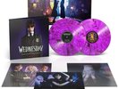 New: WEDNESDAY - Music by Danny Elfman & Chris Bacon, Purple & Black Vinyl LP