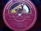 LÉO MARJANE En Septembre sous la Pluie & Rumba 78 tours RPM Gramophone K-7966