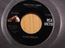 Elvis Presley Dog on Side RnR 45 Thats All Right on Gold Standard Series