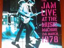 THE JAM LIVE AT THE MUSIC MACHINE 1978 Sex Pistols Clash Damned Stranglers Oasis