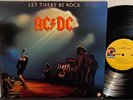 AC/DC Let There Be Rock 1977 ATCO Hard Rock LP VG+/EX Play Tested BON SCOTT